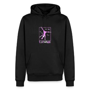 Gymnastique Gymnastique Gymnastes - Sweat à capuche Premium bio Homme - noir - Devant - Nico (187cm)