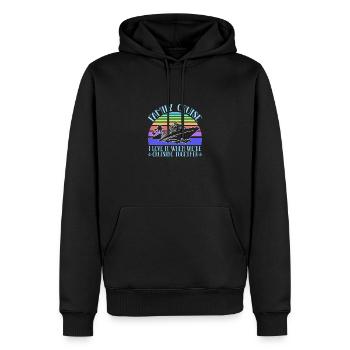 Kreuzfahrt Familie Urlaub - Männer Premium Bio Hoodie - Schwarz - Vorne - Nico (187cm)