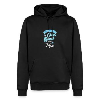 Color Guard - Männer Premium Bio Hoodie - Schwarz - Vorne - Nico (187cm)