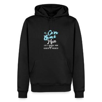 Color Guard - Männer Premium Bio Hoodie - Schwarz - Vorne - Nico (187cm)