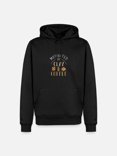 Pottery Pottery Ceramics - Men’s Premium Organic Hoodie - black
