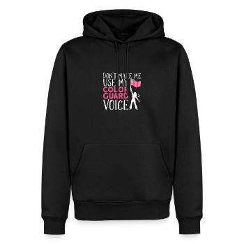 Color Guard - Männer Premium Bio Hoodie - Schwarz - Vorne - Nico (187cm)