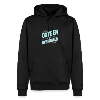Schwimmen Schwimmer - Männer Premium Bio Hoodie - Schwarz - Vorne - Nico (187cm)