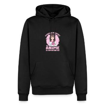 Cute Japanese Manga Women Girls Gift Otaku Kawaii - Männer Premium Bio Hoodie - Schwarz - Vorne - Nico (187cm)