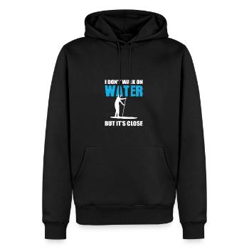 Ich gehe nicht Hobbyist Geschenk - Männer Premium Bio Hoodie - Schwarz - Vorne - Nico (187cm)