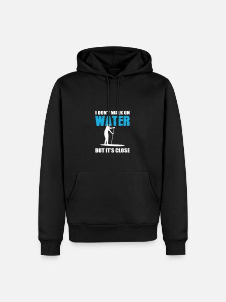 I don't go hobbyist gift - Men’s Premium Organic Hoodie - black