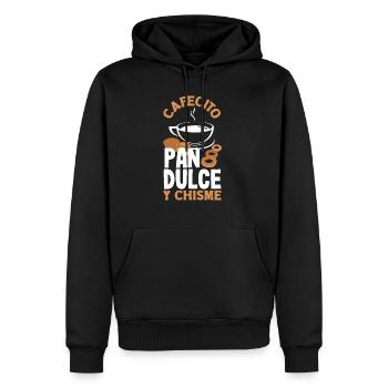 Latina Design for a proud Hispanic - Männer Premium Bio Hoodie - Schwarz - Vorne - Nico (187cm)