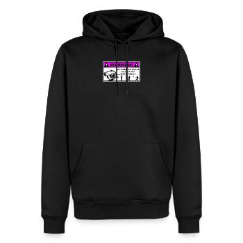 Turbo Warning Kids - Männer Premium Bio Hoodie - Schwarz - Vorne - Nico (187cm)