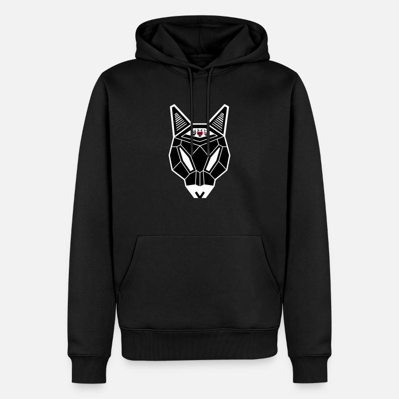 Mekuroeil - Männer Premium Bio Hoodie - Schwarz