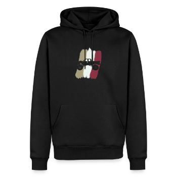 Monster Truck Off-Road Vehicles Off-Road Vehicles - Men’s Premium Organic Hoodie - black - Front - Nico (187cm)