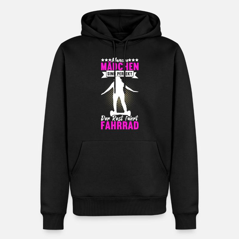 Hoverboard Skating - Männer Premium Bio Hoodie - Schwarz