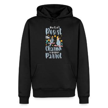 Vogel Habitat Tropen - Männer Premium Bio Hoodie - Schwarz - Vorne - Nico (187cm)