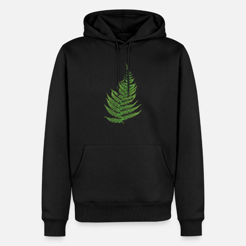 FARN LOVER - Männer Premium Bio Hoodie - Schwarz