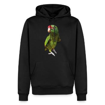 Tucumana amazon - Männer Premium Bio Hoodie - Schwarz - Vorne - Nico (187cm)