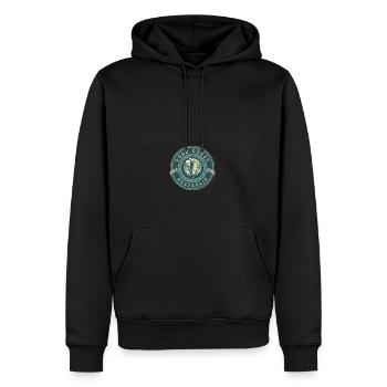 Gold Coast Australien Surferin Mädchen - Männer Premium Bio Hoodie - Schwarz - Vorne - Nico (187cm)