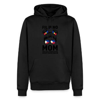 Philippinisch Filipino Philippinisches Geschenk - Männer Premium Bio Hoodie - Schwarz - Vorne - Nico (187cm)