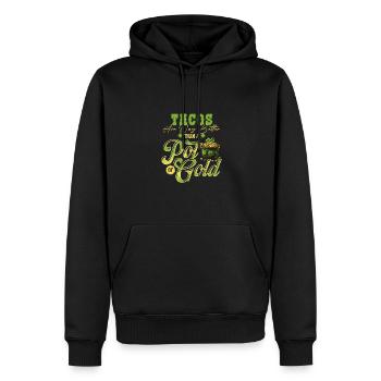 Tacos sind viel besser als ein Topf Gold St - Männer Premium Bio Hoodie - Schwarz - Vorne - Nico (187cm)