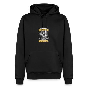 Nur einen an der Wachtel Wachtelzüchter Wachteln - Männer Premium Bio Hoodie - Schwarz - Vorne - Nico (187cm)
