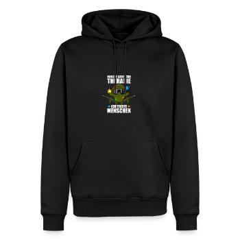 Gotcha Paintballspieler Paintball Therapie - Männer Premium Bio Hoodie - Schwarz - Vorne - Nico (187cm)