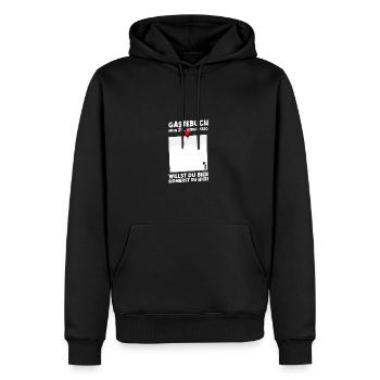 24th Birthday Born 2000 Birthday Gift - Men’s Premium Organic Hoodie - black - Front - Nico (187cm)