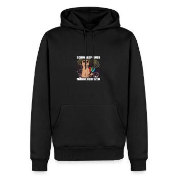 Schwarzpulver Pyrotechniker Böllern Feuerwerk - Männer Premium Bio Hoodie - Schwarz - Vorne - Nico (187cm)