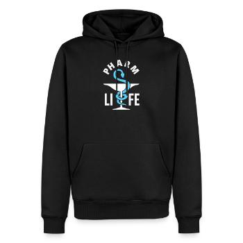 Apotheker Pharmazeutisch-technischer - Männer Premium Bio Hoodie - Schwarz - Vorne - Nico (187cm)