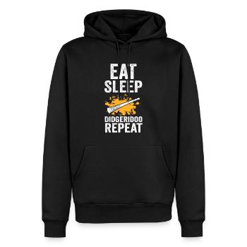 Didgeridoo Musik Didgeridoos Geschenk - Männer Premium Bio Hoodie - Schwarz - Vorne - Nico (187cm)