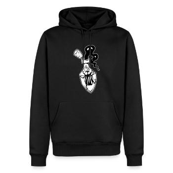 Insect in a bottle - Men’s Premium Organic Hoodie - black - Front - Nico (187cm)