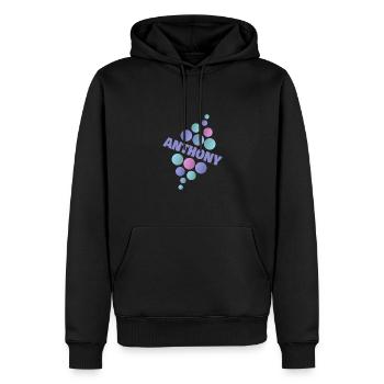 Haustier Tier Vorname Anthony - Männer Premium Bio Hoodie - Schwarz - Vorne - Nico (187cm)