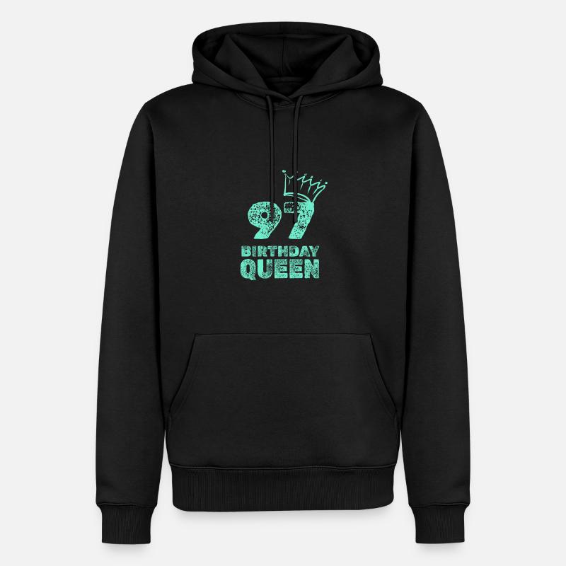 Alter 97 - Männer Premium Bio Hoodie - Schwarz