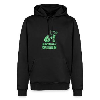 Geburtstag 61 - Männer Premium Bio Hoodie - Schwarz - Vorne - Nico (187cm)