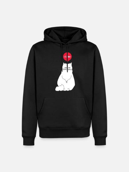 I HATE YOU - Men’s Premium Organic Hoodie - black