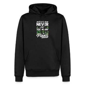 Garten- Und Pflanzenliebhaber Geschenke - Männer Premium Bio Hoodie - Schwarz - Vorne - Nico (187cm)
