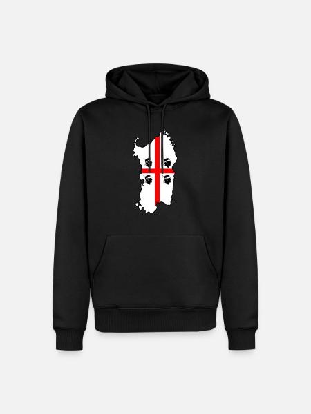 sardinia - Men’s Premium Organic Hoodie - black
