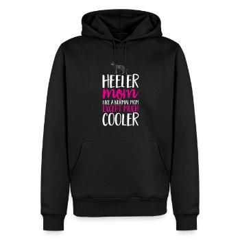 Australian Cattle Dog Red Blue Heeler - Männer Premium Bio Hoodie - Schwarz - Vorne - Nico (187cm)
