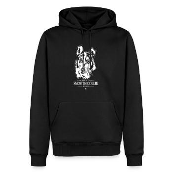 Smooth Collie Kurzhaar Mom Hunde Hund Wilsigns - Männer Premium Bio Hoodie - Schwarz - Vorne - Nico (187cm)