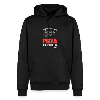 Dad Joke Vatertag Witzige Sprüche - Männer Premium Bio Hoodie - Schwarz - Vorne - Nico (187cm)