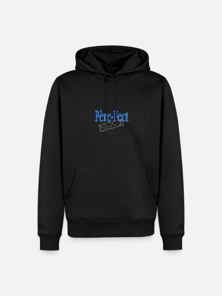 Père-fect certifié - Sweat à capuche Premium bio Homme - noir