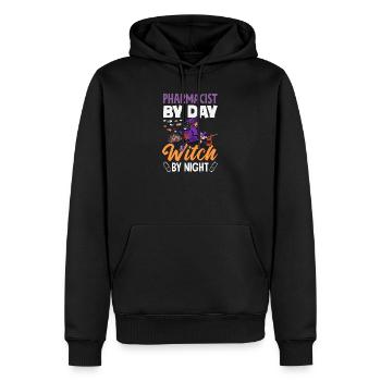 Apotheker Pharmazeutisch-technischer - Männer Premium Bio Hoodie - Schwarz - Vorne - Nico (187cm)