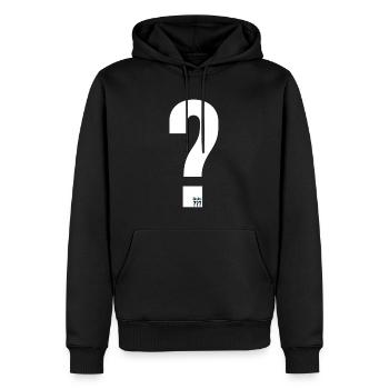 Die Drei ??? Kostüm Justus - Männer Premium Bio Hoodie - Schwarz - Vorne - Nico (187cm)