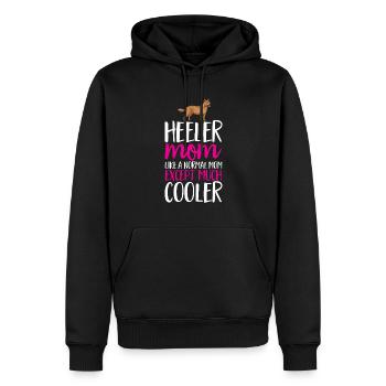Australian Cattle Dog Red Blue Heeler - Männer Premium Bio Hoodie - Schwarz - Vorne - Nico (187cm)