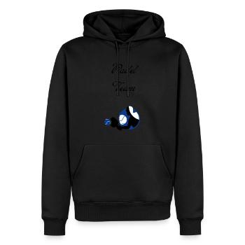 Padel Mannschaft - Männer Premium Bio Hoodie - Schwarz - Vorne - Nico (187cm)