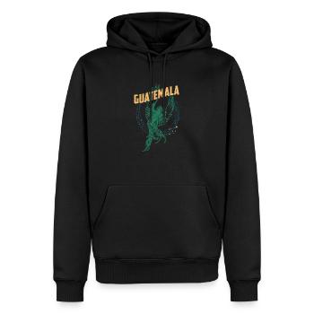 Quetzalcoatl Vogel Tropisch Antigua Guatemala - Männer Premium Bio Hoodie - Schwarz - Vorne - Nico (187cm)
