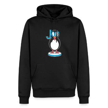 Papageitaucher Puffin Papageientaucher Schnorchel - Männer Premium Bio Hoodie - Schwarz - Vorne - Nico (187cm)