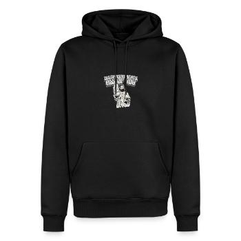 Disappointments All Of You Funny Jesus Facepalm - Männer Premium Bio Hoodie - Schwarz - Vorne - Nico (187cm)