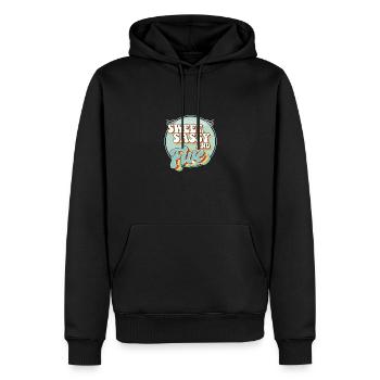 Sweet Sassy 5 5th Birthday Party Celebrant Bday - Männer Premium Bio Hoodie - Schwarz - Vorne - Nico (187cm)