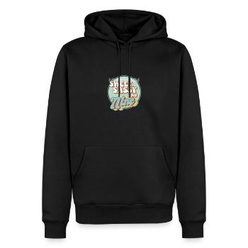 Sweet Sassy and 9 9th Birthday Party Celebrant - Männer Premium Bio Hoodie - Schwarz - Vorne - Nico (187cm)
