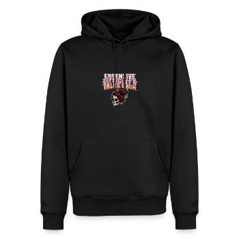 Expensive Difficult And Talks Back Skeleton Messy - Men’s Premium Organic Hoodie - black - Front - Nico (187cm)