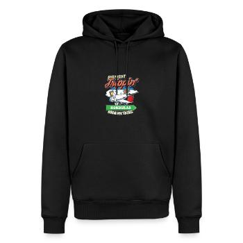 Straight Trippin' To Honduras With My Tribe - Männer Premium Bio Hoodie - Schwarz - Vorne - Nico (187cm)