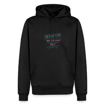 40 ans plus tard, je ne l’ai pas encore tué - Sweat à capuche Premium bio Homme - noir - Devant - Nico (187cm)